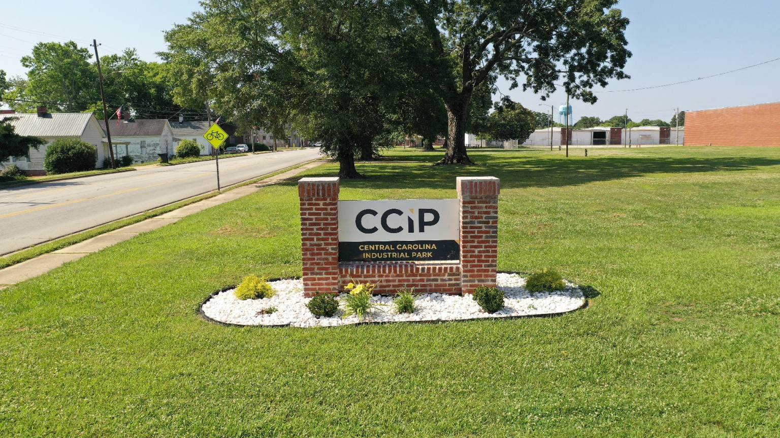 CCIP main entrance sign